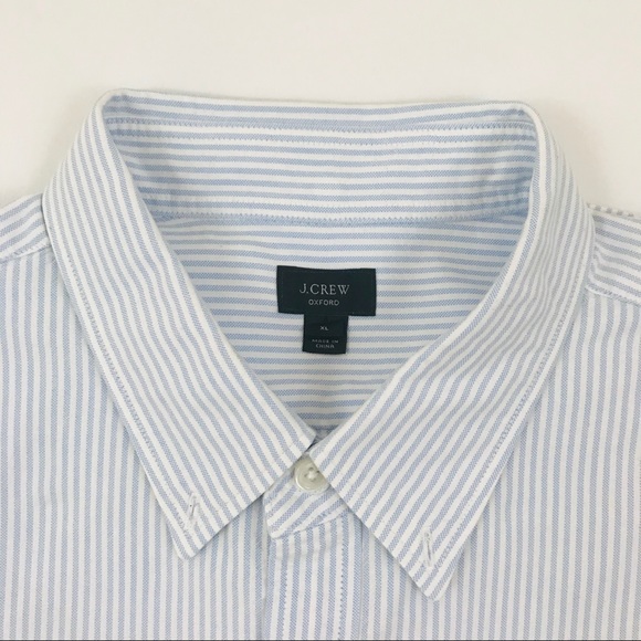 J. Crew Other - J. Crew Men’s University Stripe Print Button Up